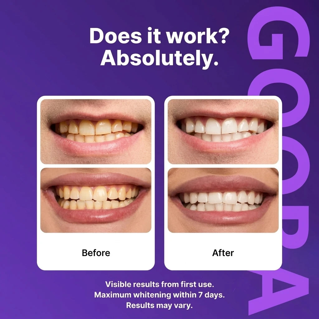 GOORA® Purple  Teeth Whitening Strips