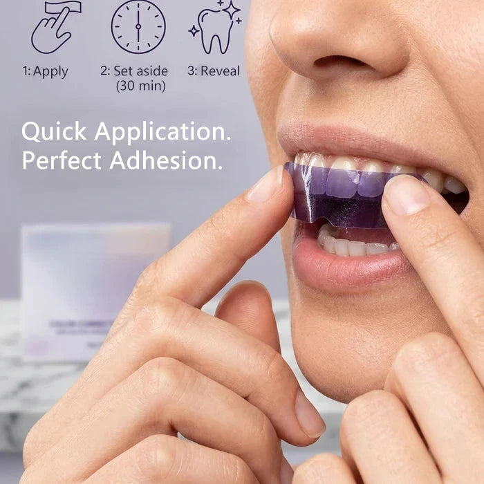 GOORA® Purple  Teeth Whitening Strips